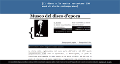 Desktop Screenshot of museodeldiscodepoca.com