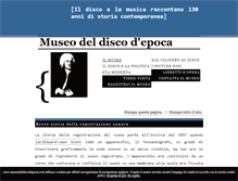 Tablet Screenshot of museodeldiscodepoca.com